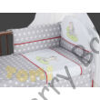 PREMIUM TOMI Embroidered Bedding Set- Gray Dots Bunny