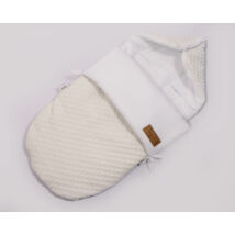 Classic Sleeping Bag- White Quilted