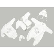 Premium 5 pieces homecoming clothes set- Sheep- 50 (newborn)