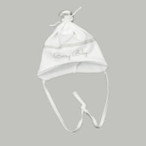 Cotton Hat: White- Gray 50