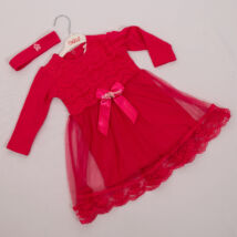Little girl dress for events: for 1,5 year old babies- PINK