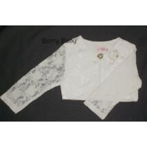 Lace bolero for little girls:- White: Size: 116