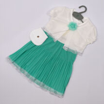 Elegant Dress for Little girls- Mint- Size: 1 year