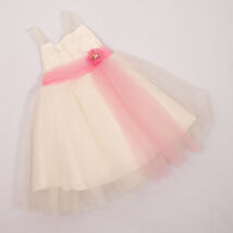 Elegant Dress for Little Girls- 3 years (with rose belt)