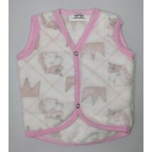Berry Baby wellsoft vest -White Unicorn 0-6 months