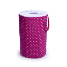 Laundry Basket- Toy Storage: Pink Dots