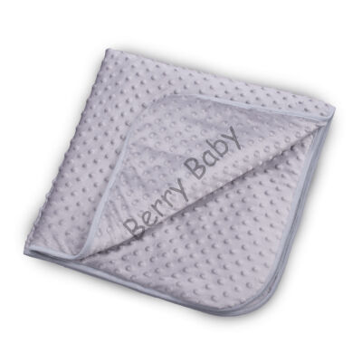 MInky Baby Blankets 90x168 cm: Gray