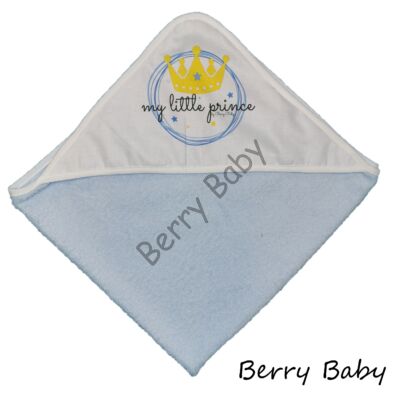 Terry Hooded Towel 75 x 75 cm: Prince